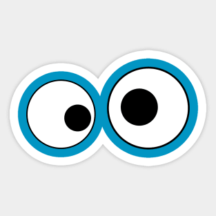 Funny eyes Sticker